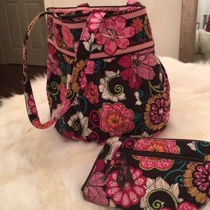 Vera Bradley pocketbook with wallet..